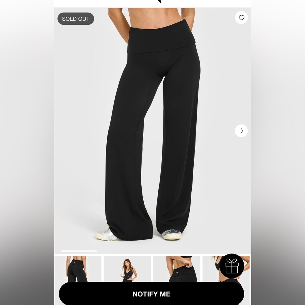 ONER SOFTMOTION FOLD OVER STRAIGHT LEG PANTS